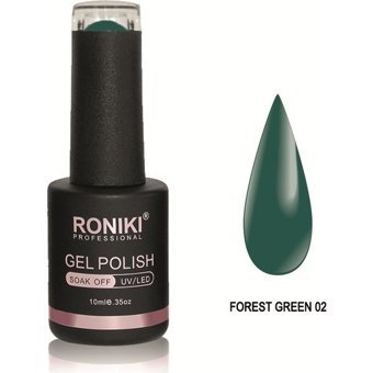 Roniki Forest 02 Yeşil Parlak Kalıcı Oje