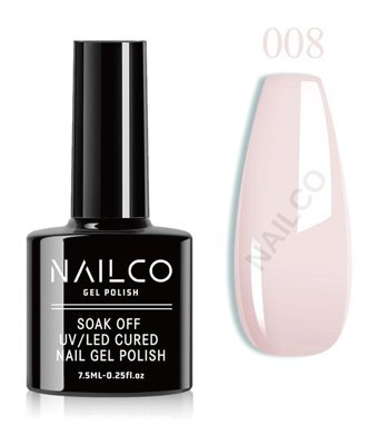 NailCo NC008 Krem - Pembe Parlak Kalıcı Oje