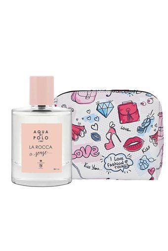 Aqua Di Polo 1987 La Rocca sense İkili Kadın Parfüm Seti EDP + Çanta