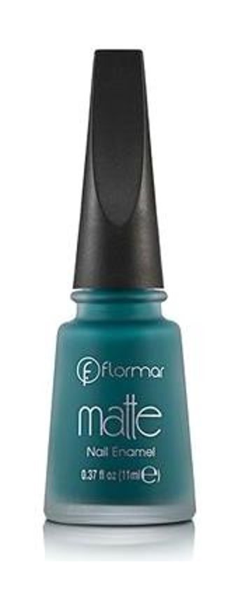 Flormar Matte Nail Enamel 33 Mavi Mat Oje