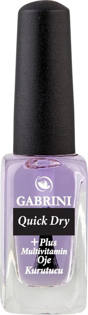 Gabrini Quick Dry Şeffaf Parlak Oje
