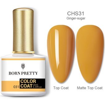 Born Pretty CHS31 Sarı Parlak Kalıcı Oje