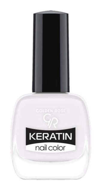 Golden Rose Keratin Nail Color 4 Beyaz Parlak Oje