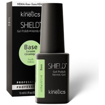 Kinetics Shield Ceramic Base Fresh Yellow 925 Yeşil Parlak Kalıcı Oje