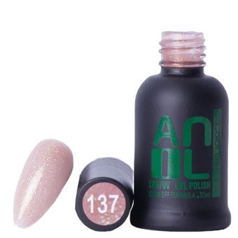 Anıl Professional Cosmetics 137 Pembe Işıltılı Kalıcı Simli Oje