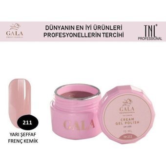 Gala Smart Professional Cream 211 Mor Parlak Kalıcı Jel Oje