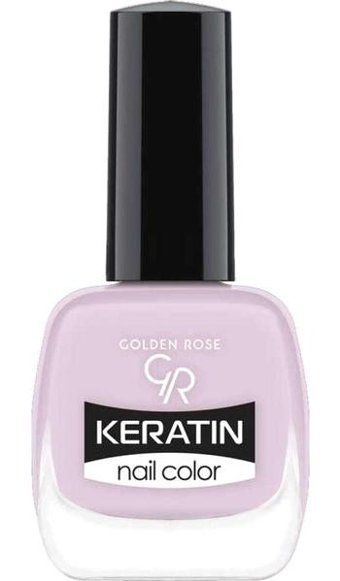 Golden Rose Keratin Nail Color 57 Lila Parlak Oje