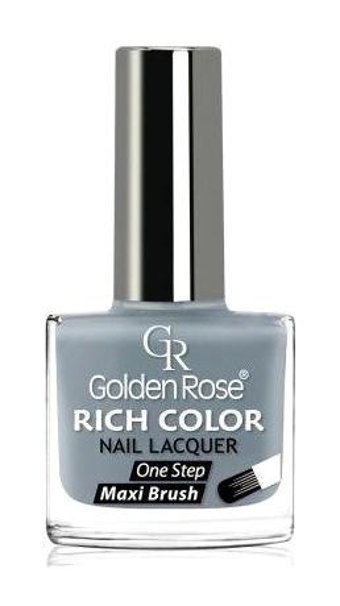 Golden Rose Rich Color Nail Lacquer 124 Mavi Parlak Oje
