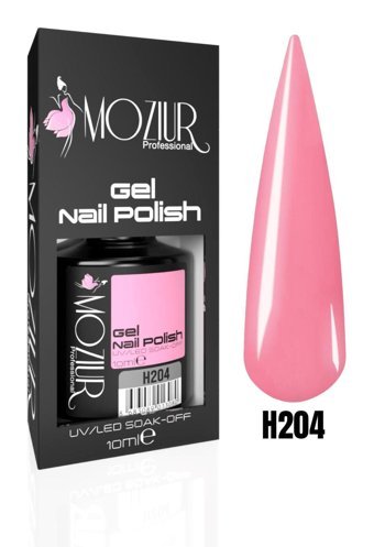 Moziur Barbie Serisi H204 Pembe Parlak Kalıcı Oje