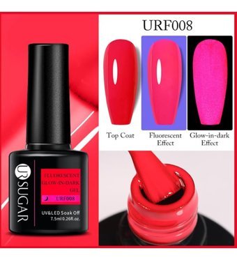 Ursugar Fluorescent URF008 Kırmızı Mat Kalıcı Oje