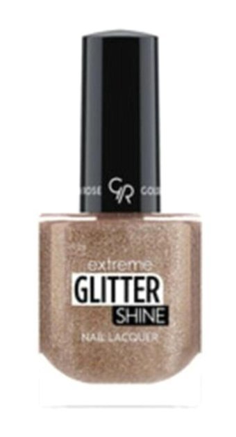 Golden Rose Extreme Gel Shine 204 Kahverengi Işıltılı Simli Oje
