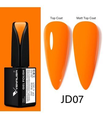 Venalisa Uv Led Gel Polish JD07 Turuncu Parlak Kalıcı Oje