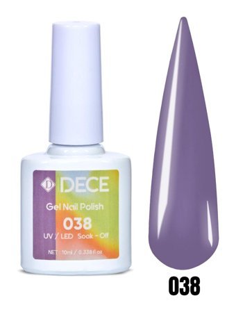 Dece D038 Mor Parlak Kalıcı Oje