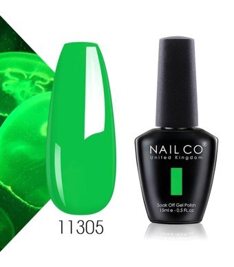 NailCo United Kingdom 11305 Yeşil Parlak Kalıcı Oje