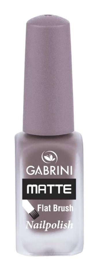 Gabrini Flat Brush 10 Kahverengi Mat Oje