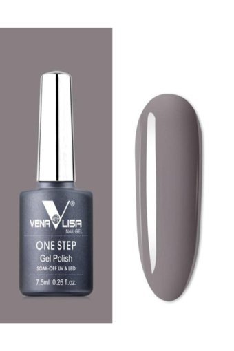 Venalisa One Step Gri Parlak Kalıcı Oje