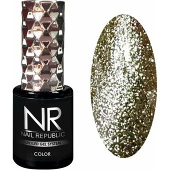 Nail Republic 383 Yeşil Işıltılı Kalıcı Simli Oje