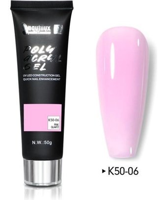 Beautilux Akrilik K50-06 Pembe Parlak Kalıcı Oje