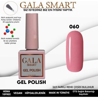 Gala Smart Klasik Seri 60 Pembe Parlak Kalıcı Oje