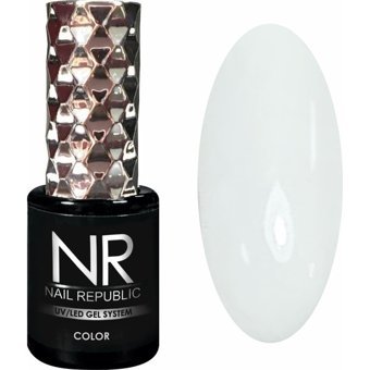 Nail Republic KO007 Beyaz Parlak Kalıcı Jel Oje