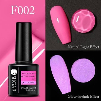 Ursugar Fluorescent 125 Pembe Mat Kalıcı Oje