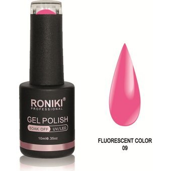 Roniki Fluorescent 09 Pembe Neon Kalıcı Oje