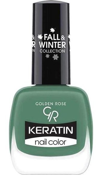Golden Rose Keratin Nail Color 206 Yeşil Parlak Oje