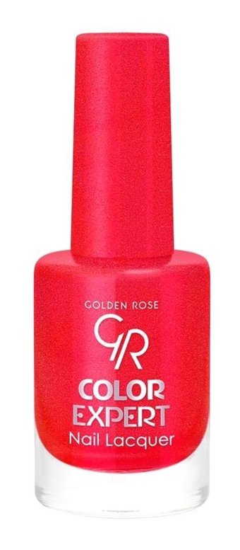 Golden Rose Color Expert 140 Kırmızı Parlak Simli Oje