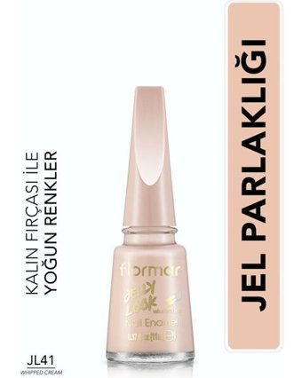 Flormar Jelly Look JL41 Pembe Parlak Jel Oje