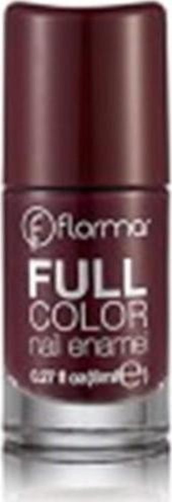 Flormar Full Nail Enamel FC40 Bordo Parlak Oje
