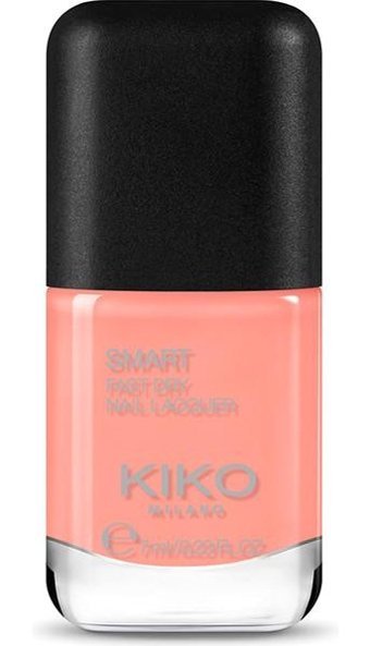 Kiko Milano Smart Fast Dry Rosy Peach 08 Turuncu Parlak Oje
