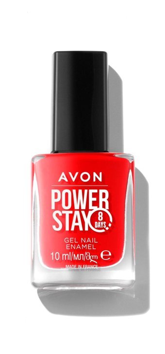 Avon Power Stay Designer Red Kırmızı Parlak Oje