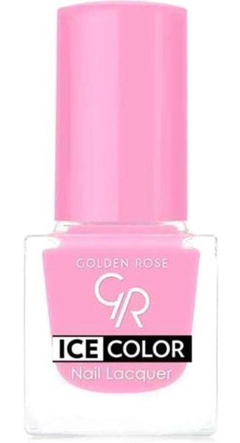 Golden Rose Ice Color Nail Lacquer 137 Pembe Parlak Oje