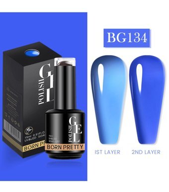 Born Pretty Pro BG134 Nude Parlak Kalıcı Jel Oje