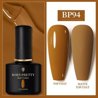 Born Pretty Pro BP94 Kahverengi Parlak Kalıcı Oje