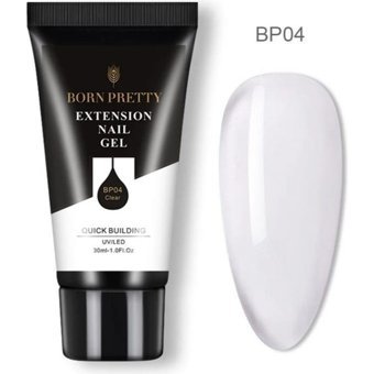 Born Pretty Quick Building BP04 Şeffaf Parlak Kalıcı Oje