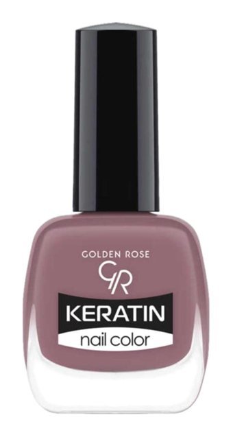 Golden Rose Keratin Nail Color 64 Mor Parlak Oje