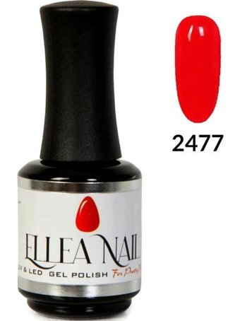 Ellea Nail 2477 Kırmızı Parlak Kalıcı Oje