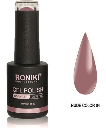 Roniki 04 Nude Parlak Kalıcı Oje