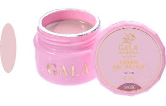 Gala Smart Professional Cream 86 Pembe Parlak Kalıcı Jel Oje
