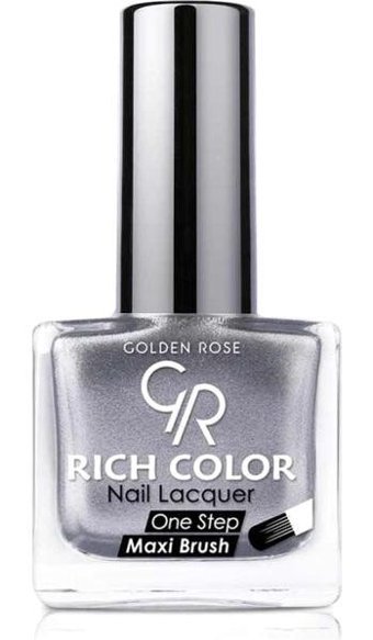 Golden Rose Rich Color Nail Lacquer 20 Gri Sedefli Simli Oje