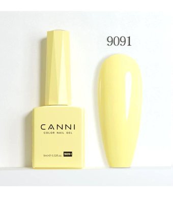 Canni Hema Free 9091 Sarı Parlak Kalıcı Oje