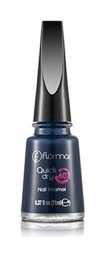 Flormar Quıck Dry Naıl Enamel 16 Lacivert Parlak Oje