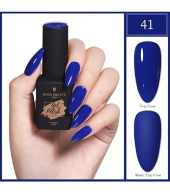 Born Pretty Pro Trubuty Serisi 41 Lacivert Parlak Kalıcı Oje