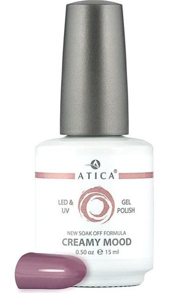 Atica 31 Mor Parlak Kalıcı Simli Oje