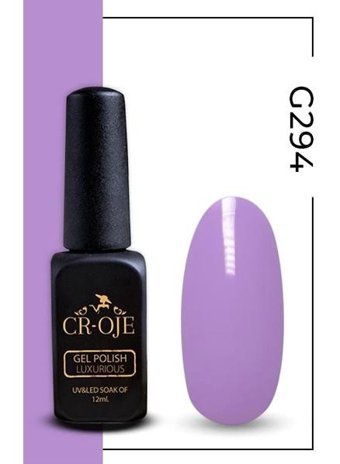 Cr-Oje G294 Lila Parlak Kalıcı Oje
