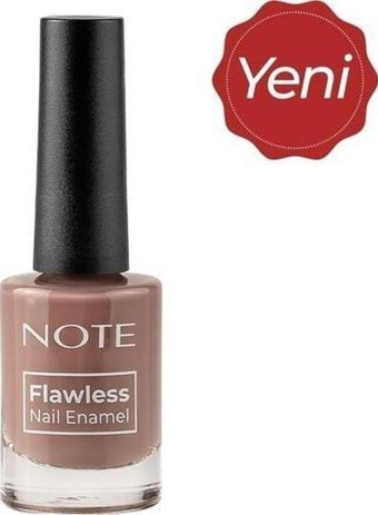 Note Flawless 06 Kahverengi Parlak Oje
