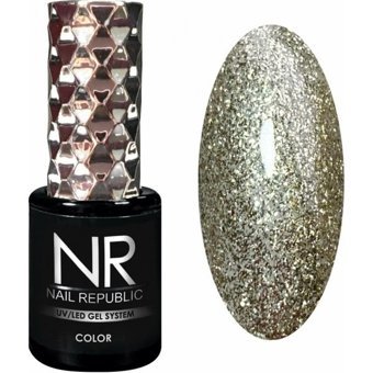 Nail Republic 420 Yeşil Işıltılı Kalıcı Simli Oje