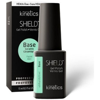 Kinetics Shield Ceramic Base Pastel Mint 924 Yeşil Parlak Kalıcı Oje