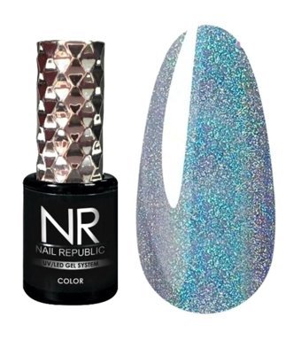 Nail Republic Kedi Gözü 80 Çok Renkli Hologram Kalıcı Simli Oje